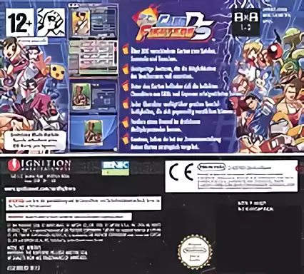 Image n° 2 - boxback : SNK vs. Capcom - Card Fighters DS